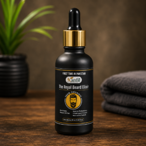 Xanfill The Royal Beard Elixir – 100% Organic Root Active Beard Oil